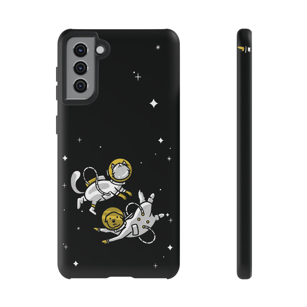 Astronaut Friends Dog Cat Sci-Fi Tough Samsung Galaxy