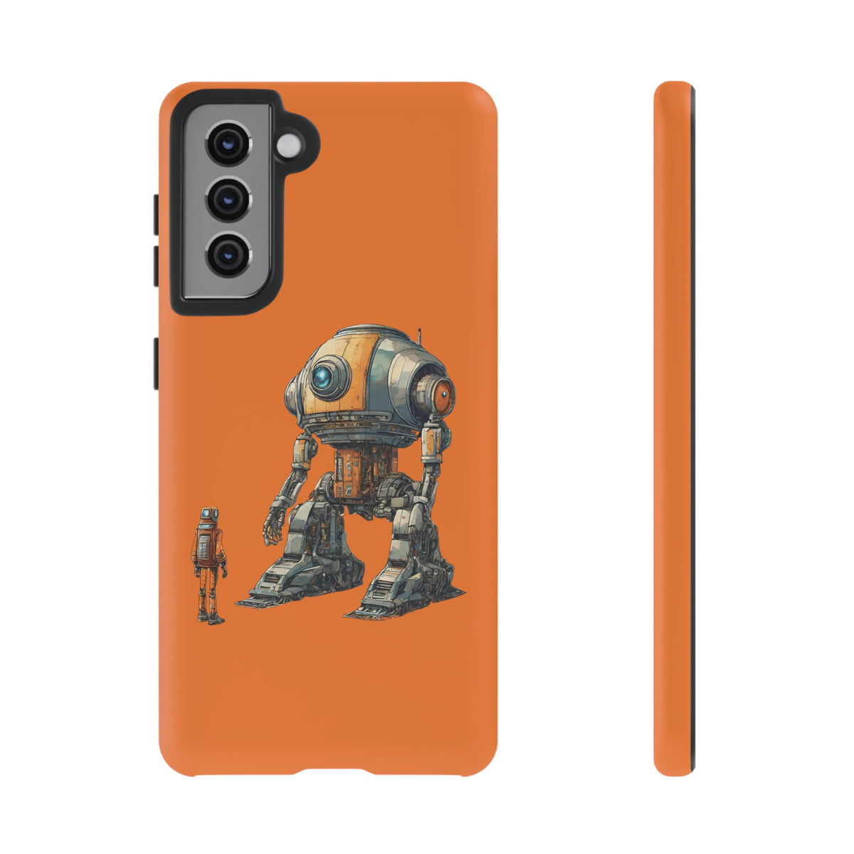 Robot Space Art Galaxy Mobile Cases | Look at Me Robot