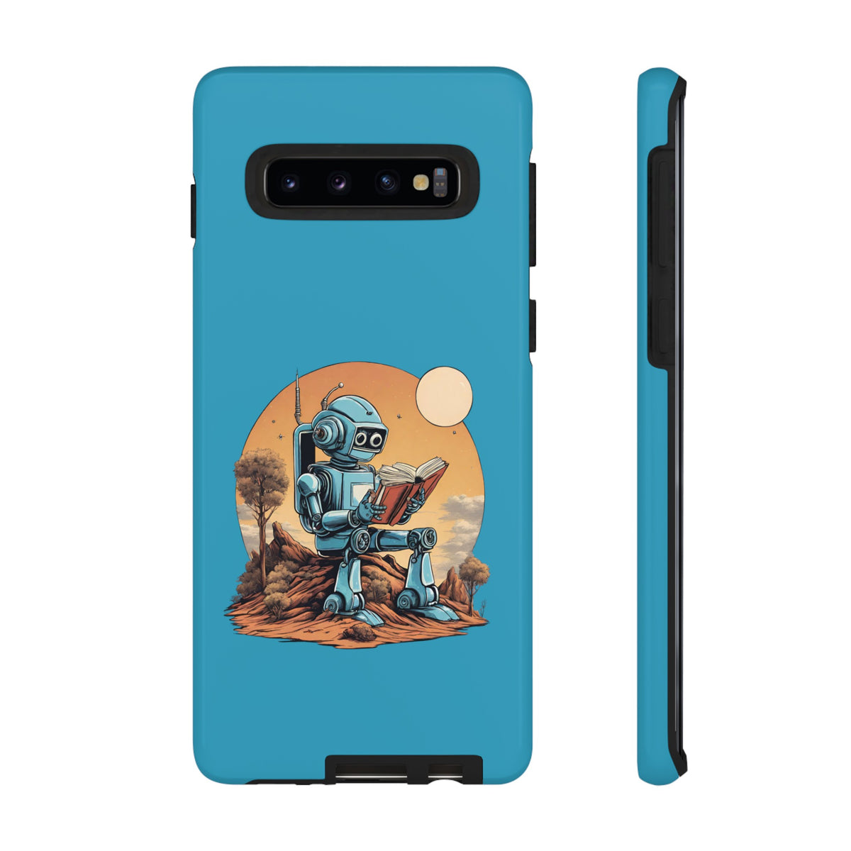 Robot SpaceArt Tough Samsung Galaxy Mobile Cases - We Love