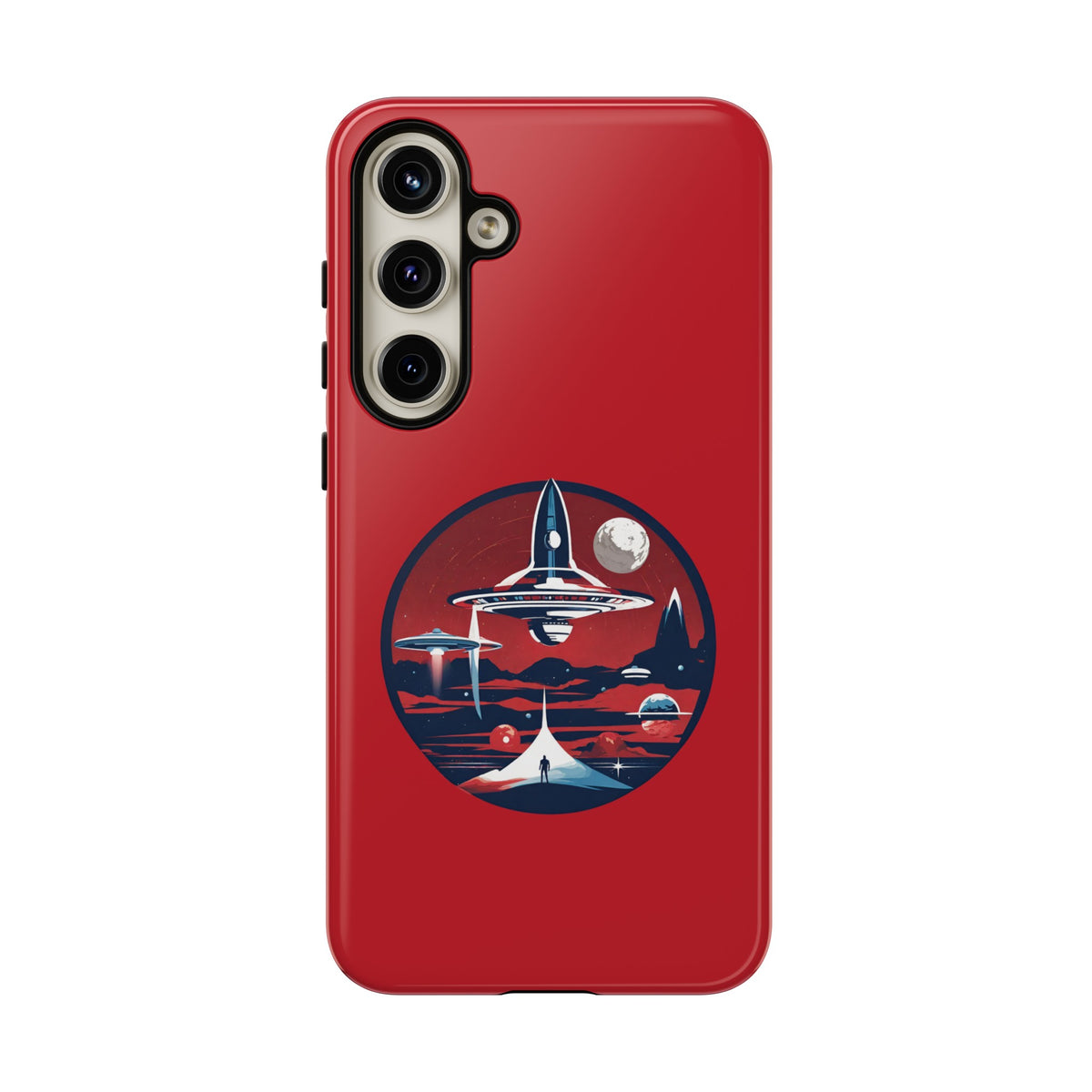 Space Art Mobile Case | Let's Escape Astronaut