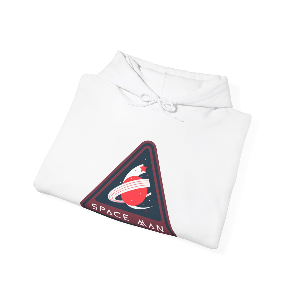Space Man Retro Sign Hoodie | Sci-Fi Apparel | WeLoveSciFi