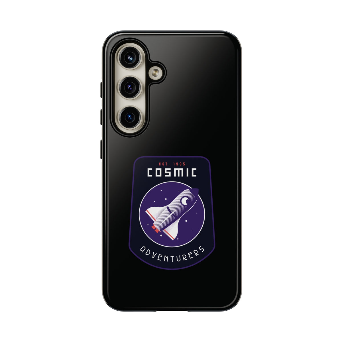 Cosmic Adventurers Sign Sci-Fi Samsung Galaxy Mobile Cases