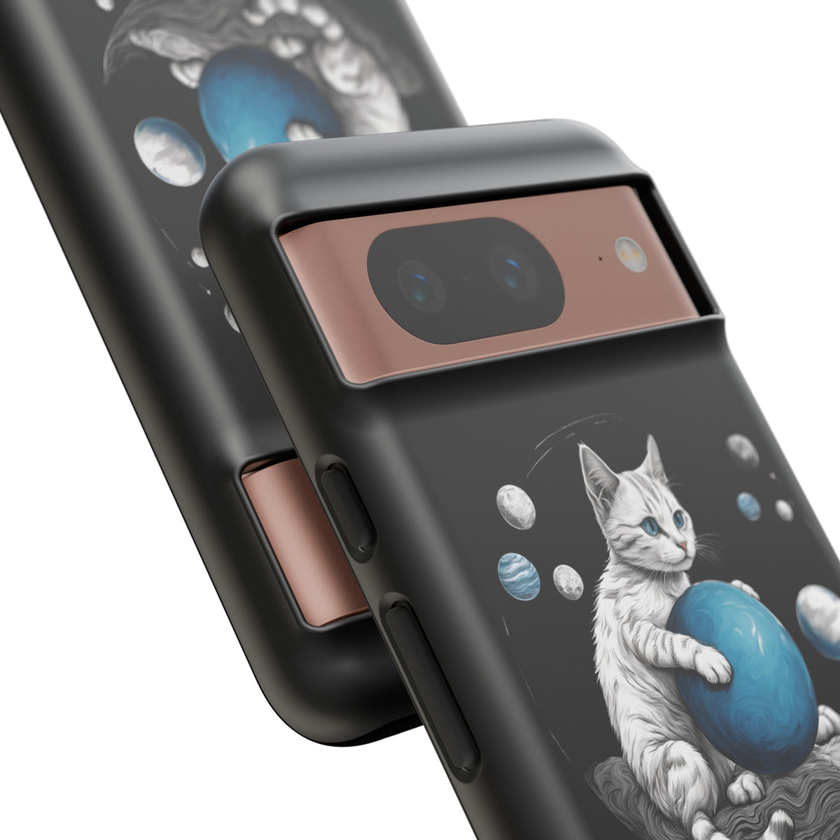 SpacePlayer Cat 2 Tough Google Pixel Mobile Cases