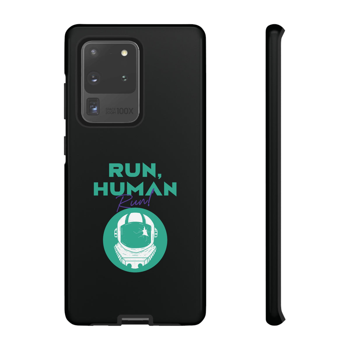 Run Human Run - Sci-Fi Tough Samsung Galaxy Mobile Cases