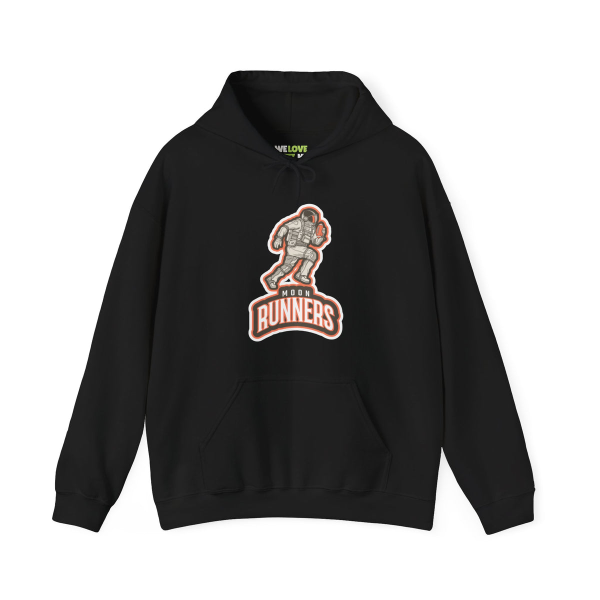 Retro Astronaut Hoodie - Moon Runners Sci-Fi Apparel