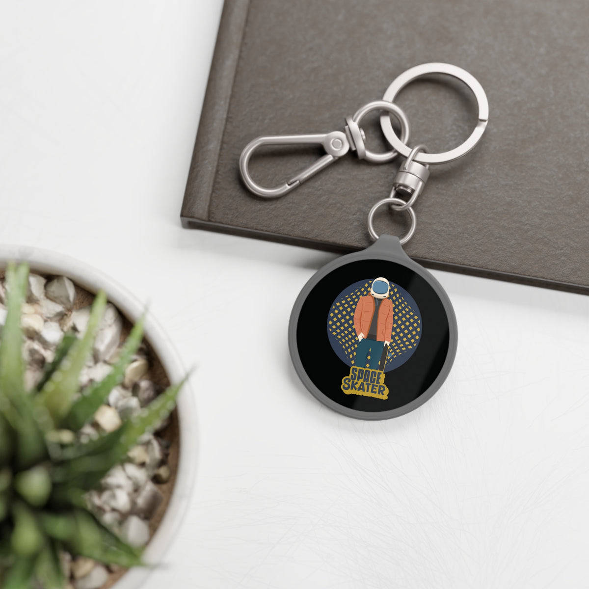 Space Skater Keyring Tag-welovescifi.net