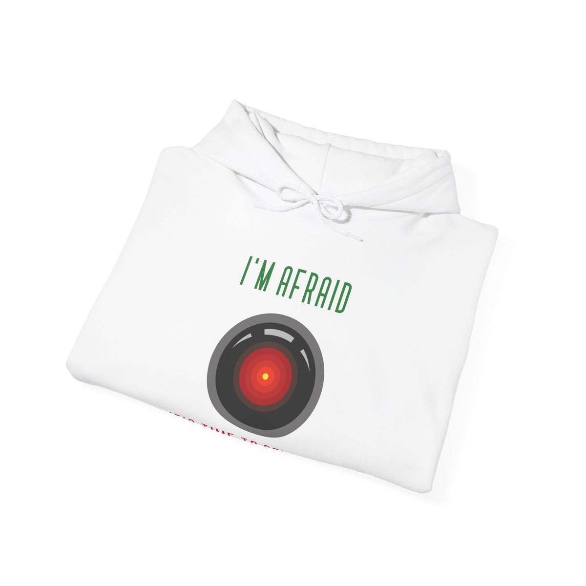 I’m Afraid Funny HAL9000 Christmas Unisex Hoodie-welovescifi.net
