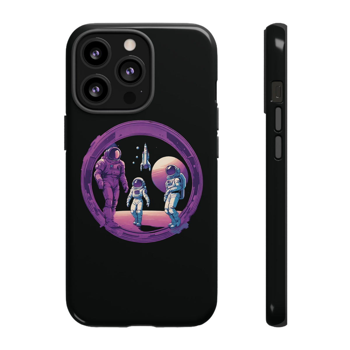 Family Business SpaceArt Sci-Fi Tough iPhone Mobile Cases