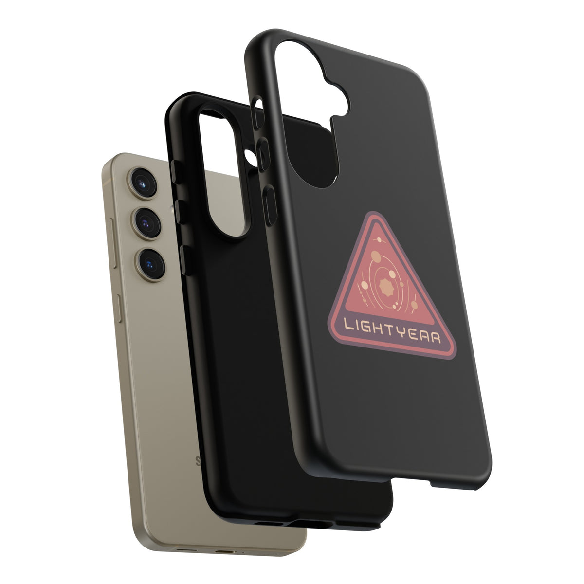 Retro Sci-Fi Samsung Galaxy Mobile Case Lightyear Retro Sign