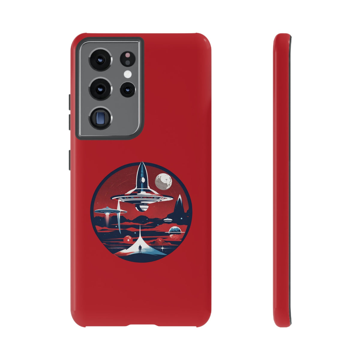 Space Art Mobile Case | Let's Escape Astronaut