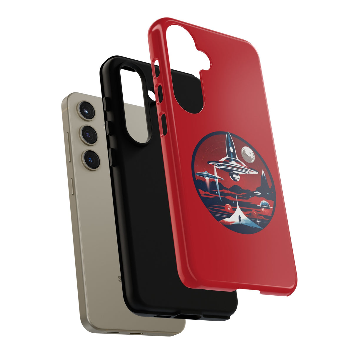 Space Art Mobile Case | Let's Escape Astronaut