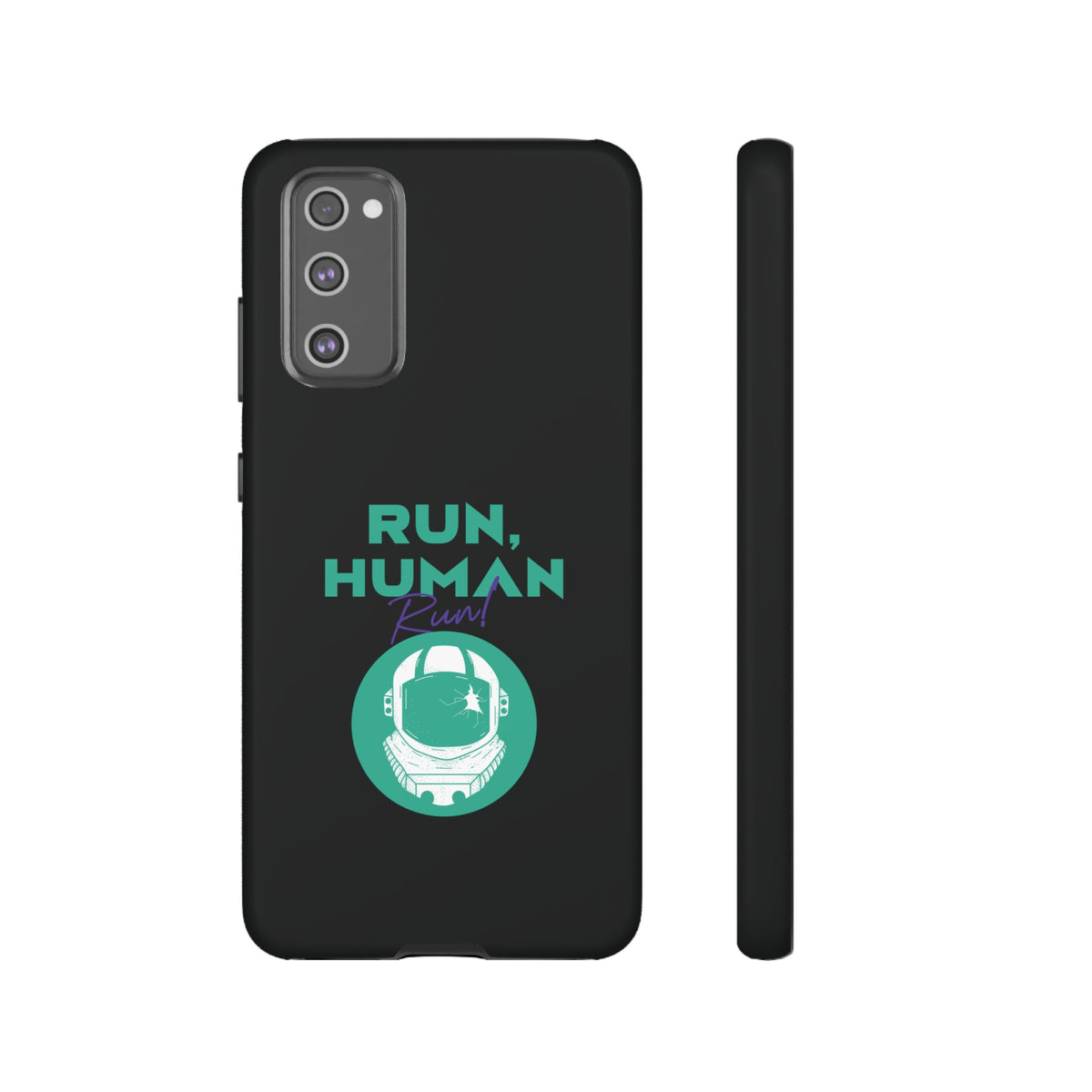 Run Human Run - Sci-Fi Tough Samsung Galaxy Mobile Cases