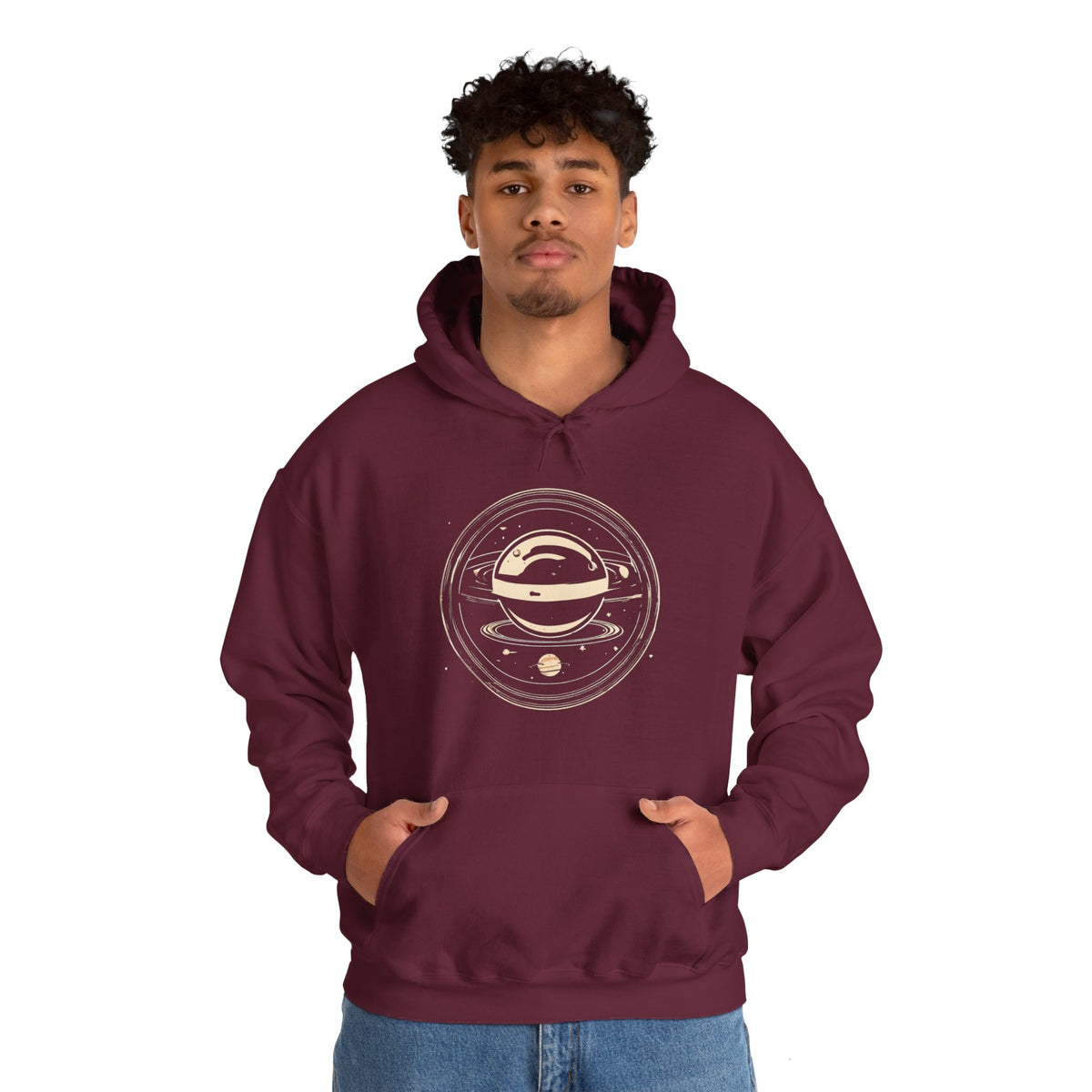 The Hidden Truth Astronaut Spaceart Hoodie - Sci-Fi Apparel