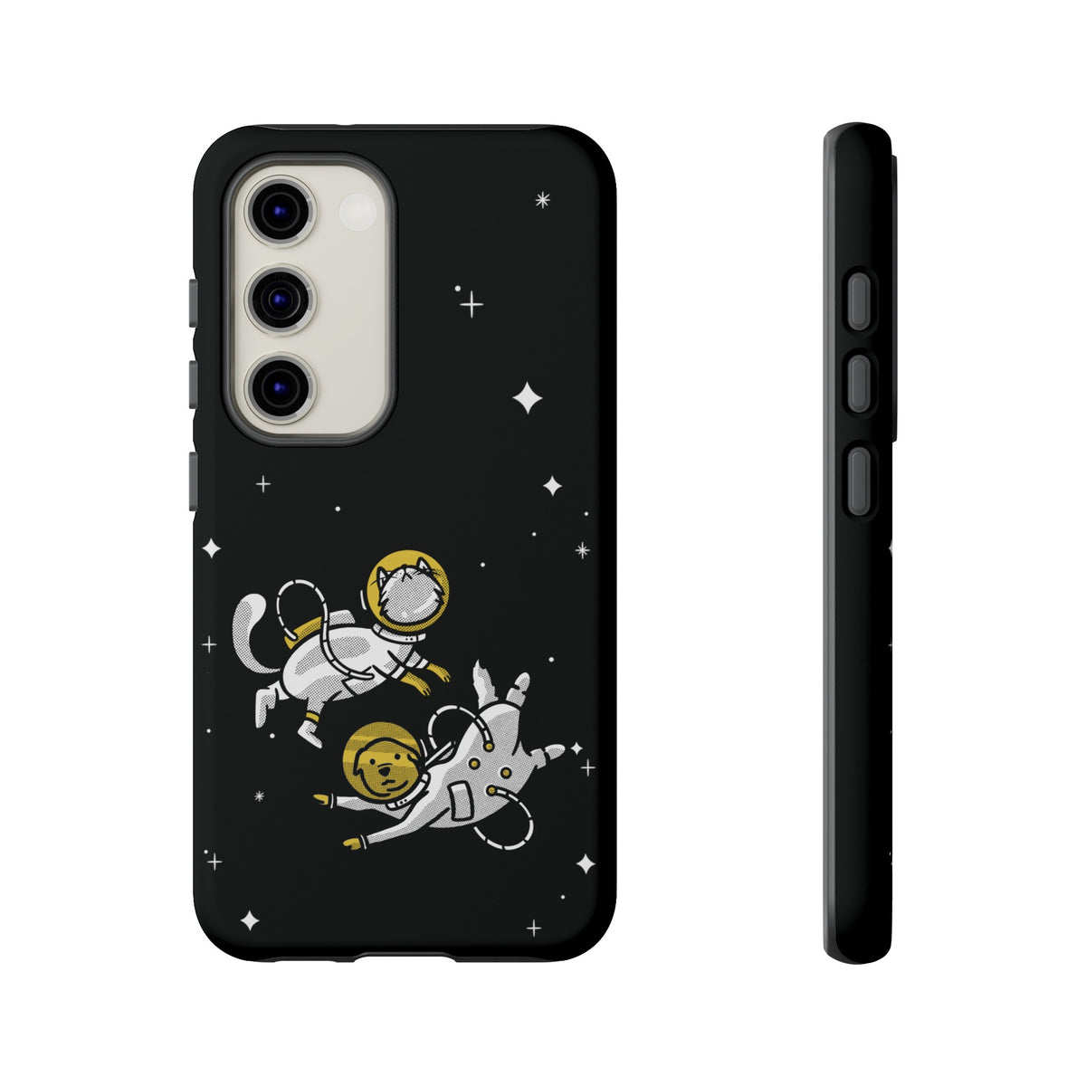 Astronaut Friends Dog Cat Sci-Fi Tough Samsung Galaxy