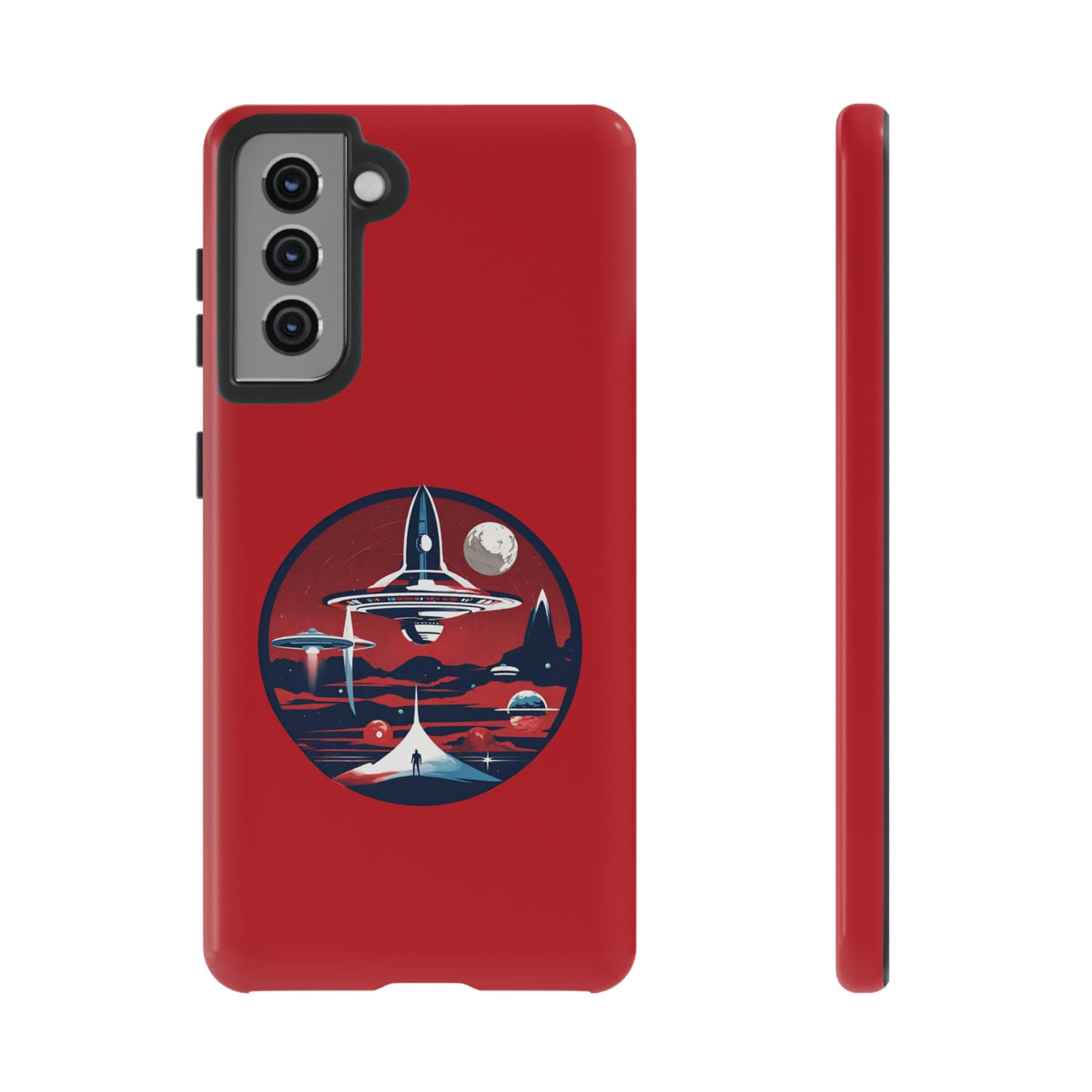 Space Art Mobile Case | Let's Escape Astronaut