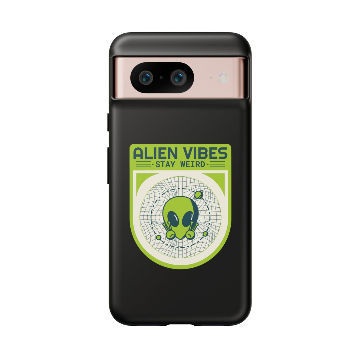 Stay Weird UFO Sci-Fi Mobile Cases for Google Pixel Phones