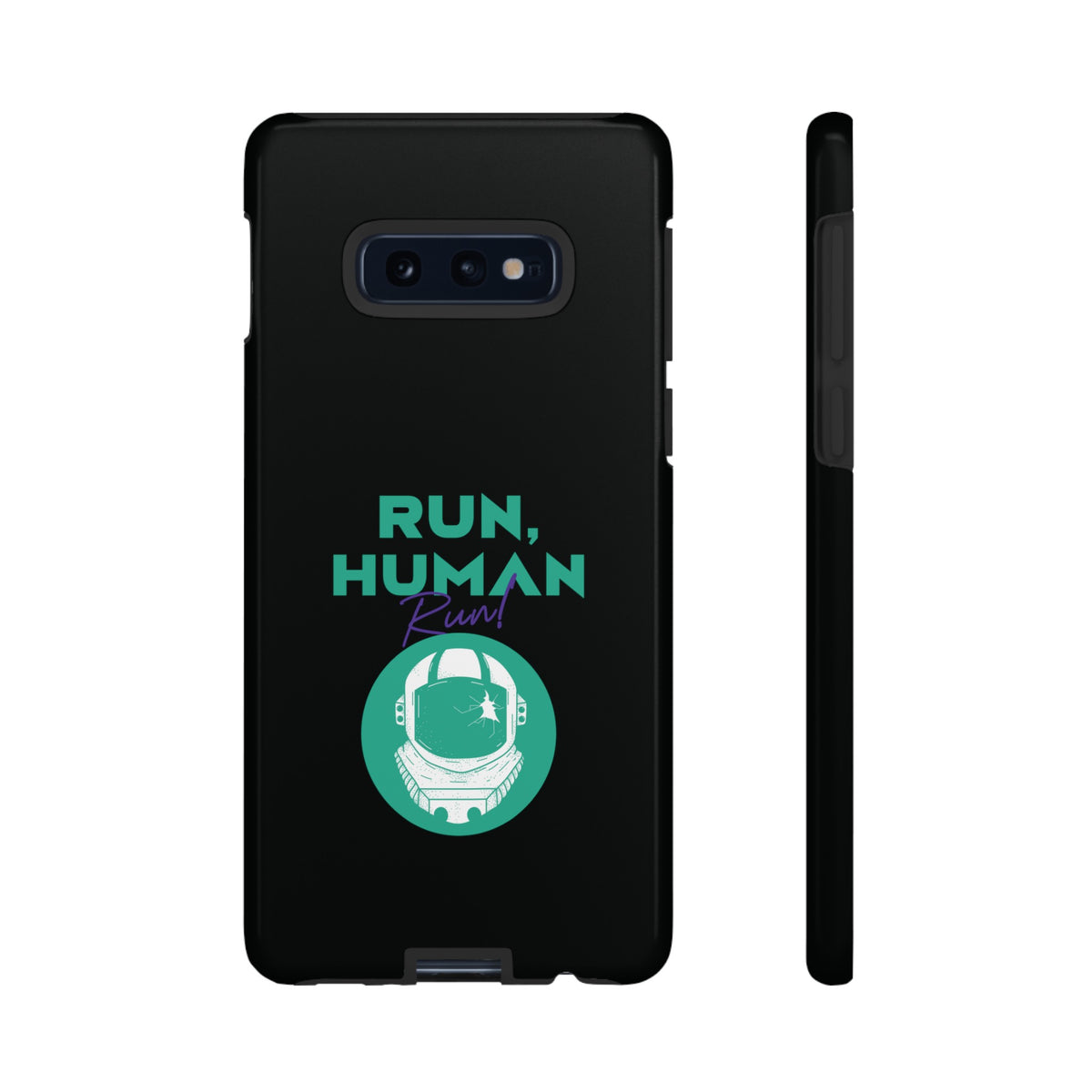 Run Human Run - Sci-Fi Tough Samsung Galaxy Mobile Cases