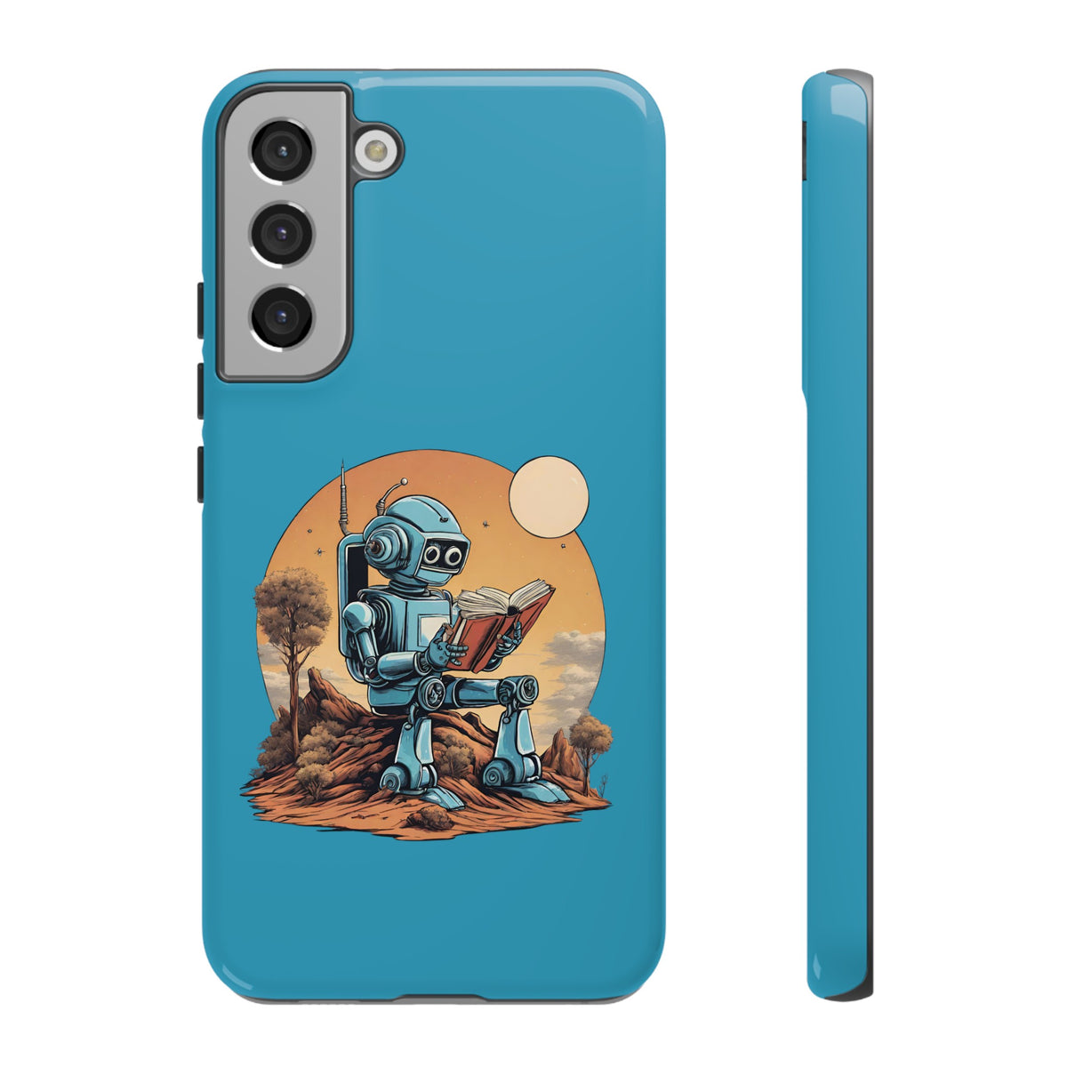 Robot SpaceArt Tough Samsung Galaxy Mobile Cases - We Love