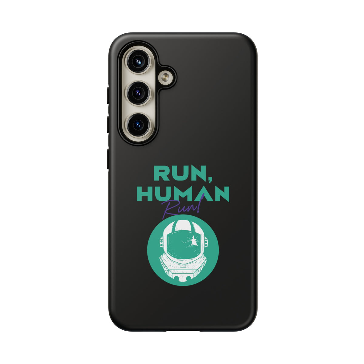 Run Human Run - Sci-Fi Tough Samsung Galaxy Mobile Cases