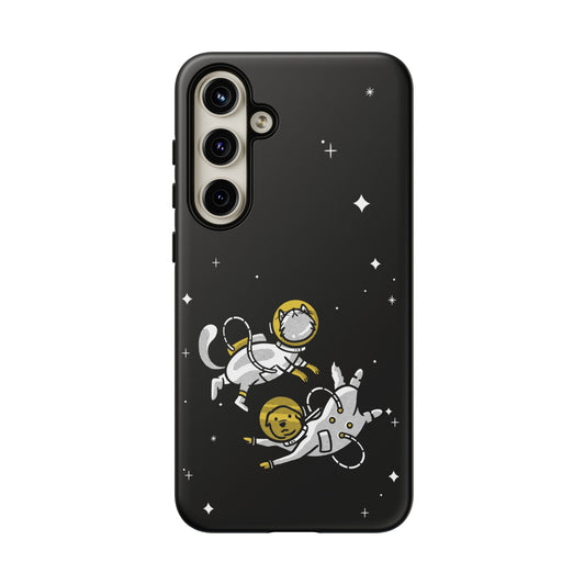 Astronaut Friends Dog Cat Sci-Fi Tough Samsung Galaxy