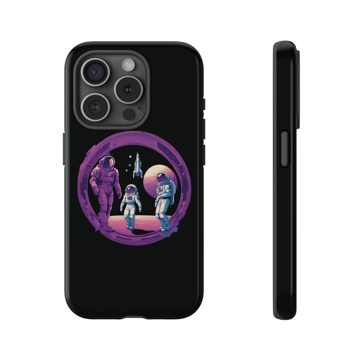 Family Business SpaceArt Sci-Fi Tough iPhone Mobile Cases