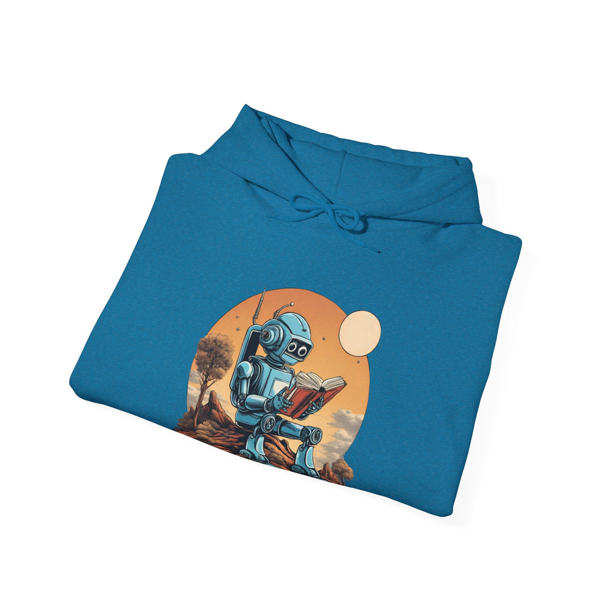 Sci-Fi Hoodie | Learn About Humans Robot Space Art