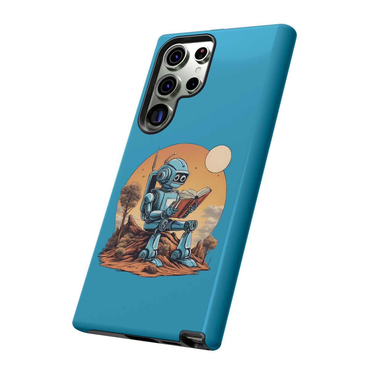 Robot SpaceArt Tough Samsung Galaxy Mobile Cases - We Love