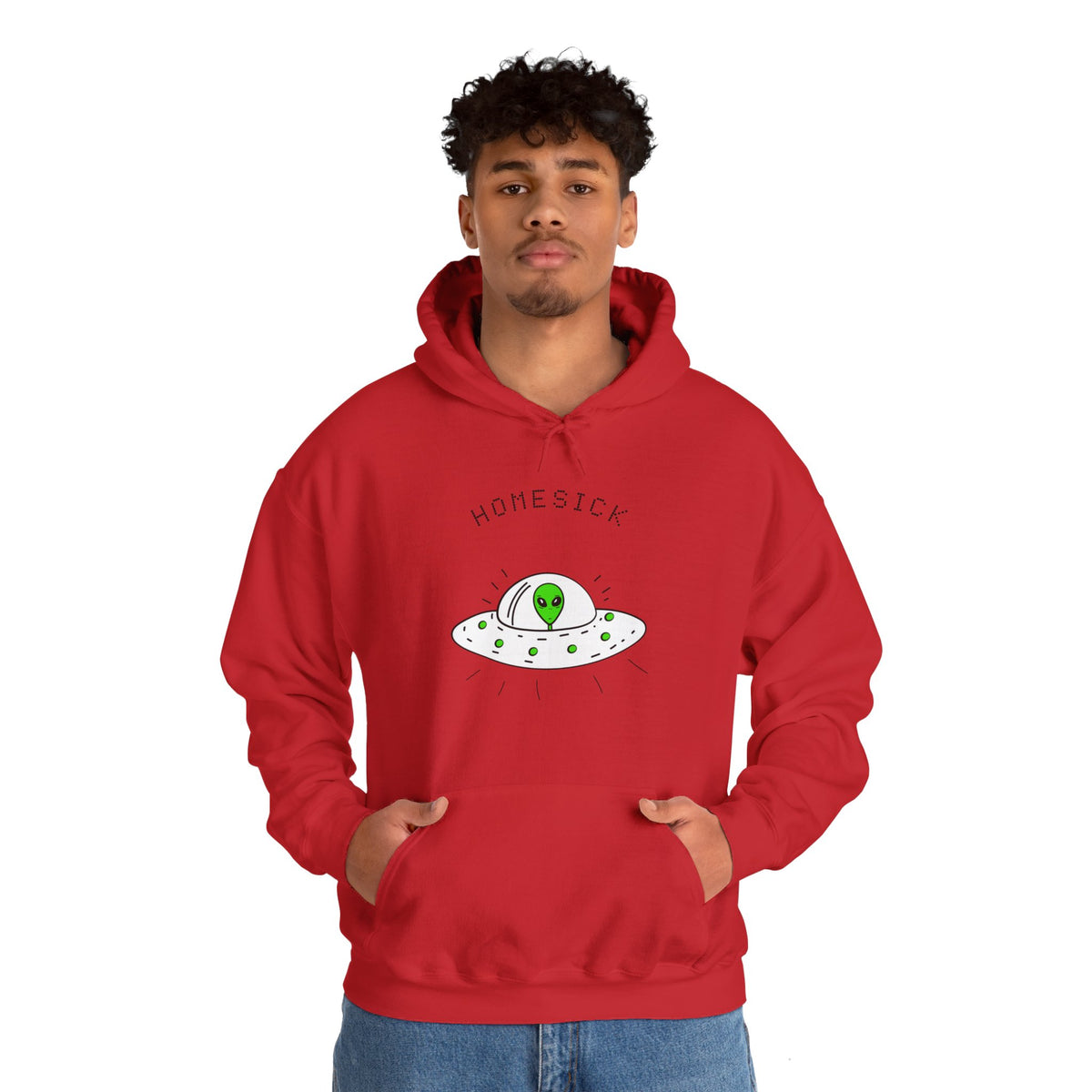 alien hoodie-Homesick Alien Sci-Fi Hoodie-welovescifi.net