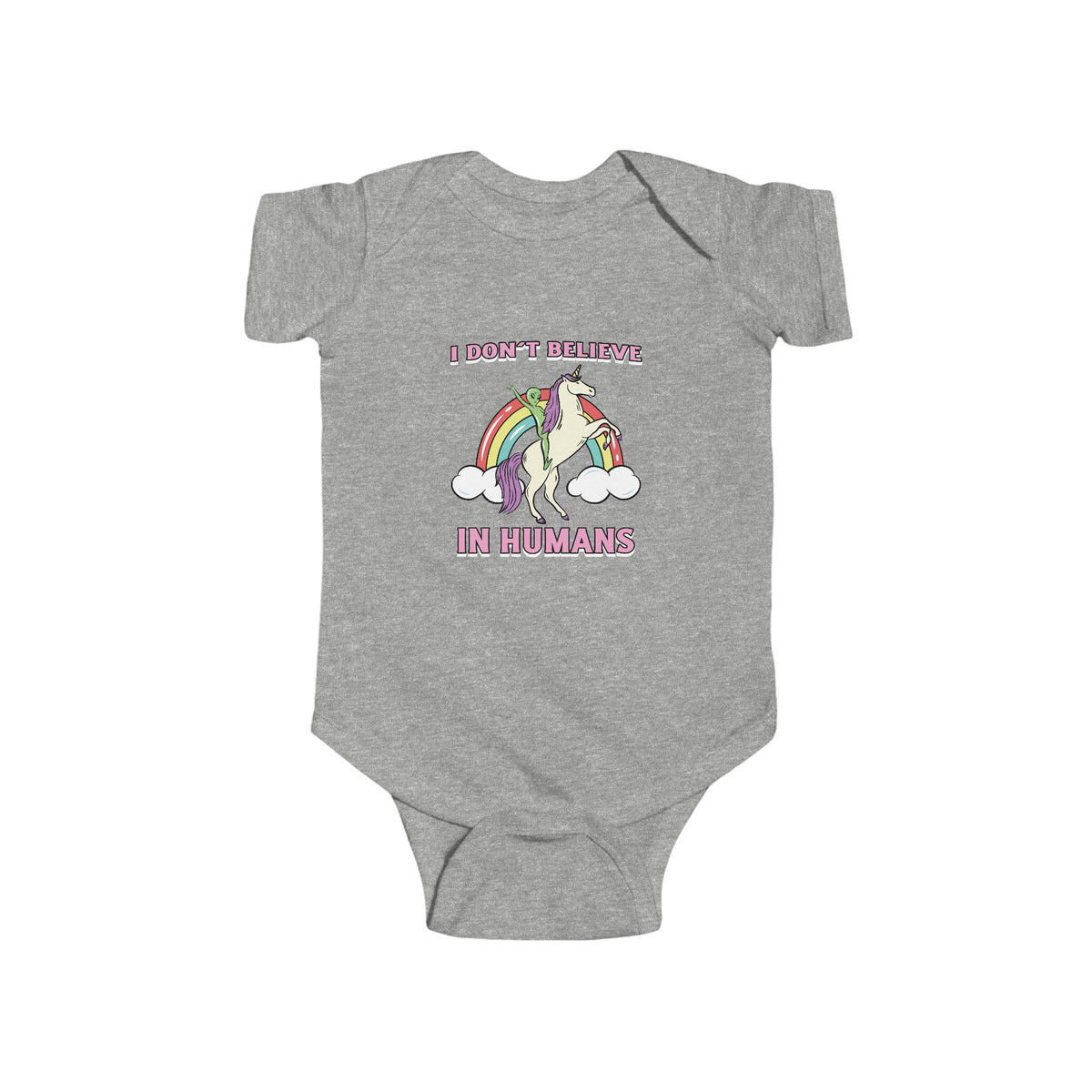 Unicorn Alien Funny UFO Bodysuit-welovescifi.net
