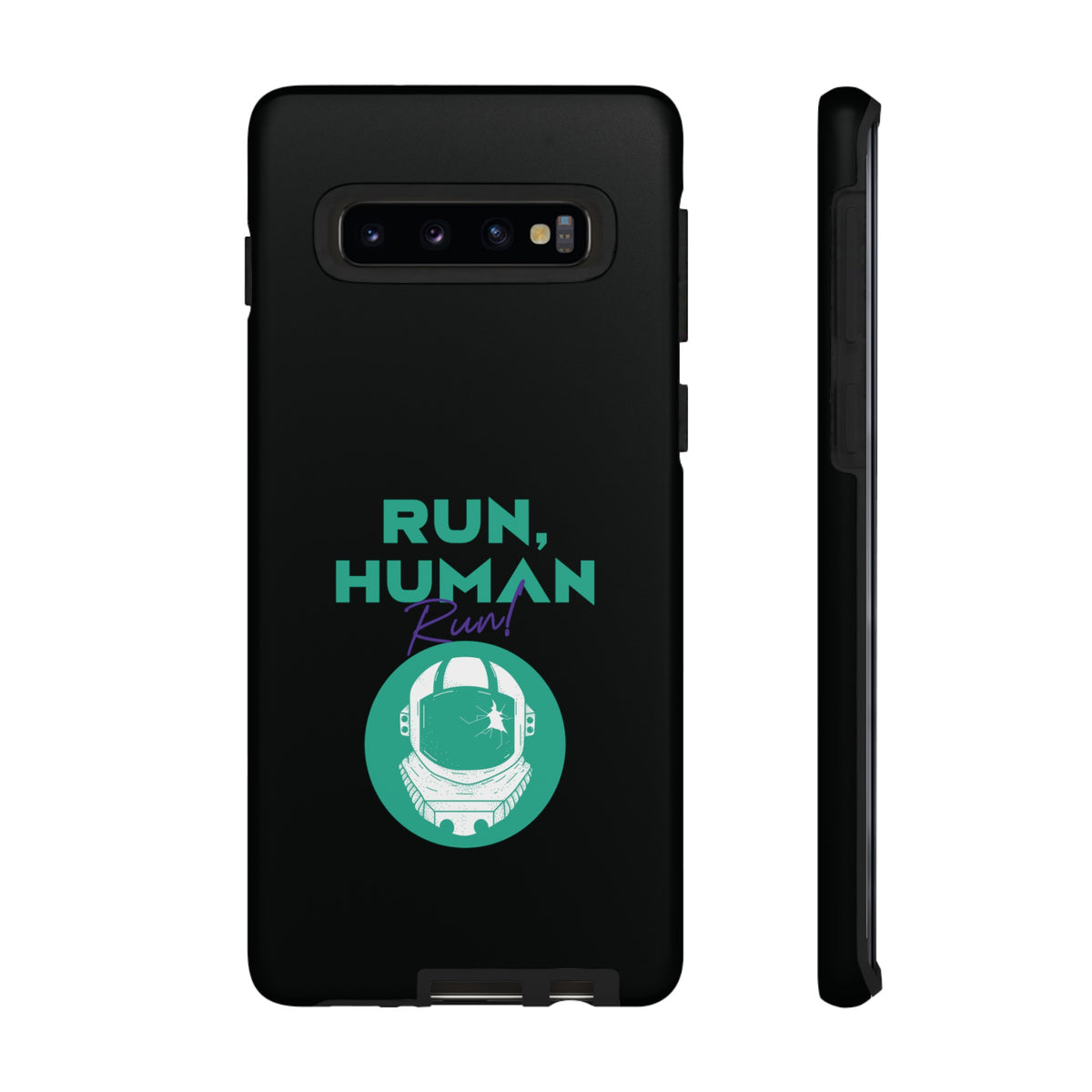 Run Human Run - Sci-Fi Tough Samsung Galaxy Mobile Cases