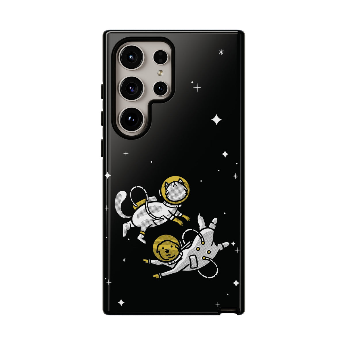 Astronaut Friends Dog Cat Sci-Fi Tough Samsung Galaxy