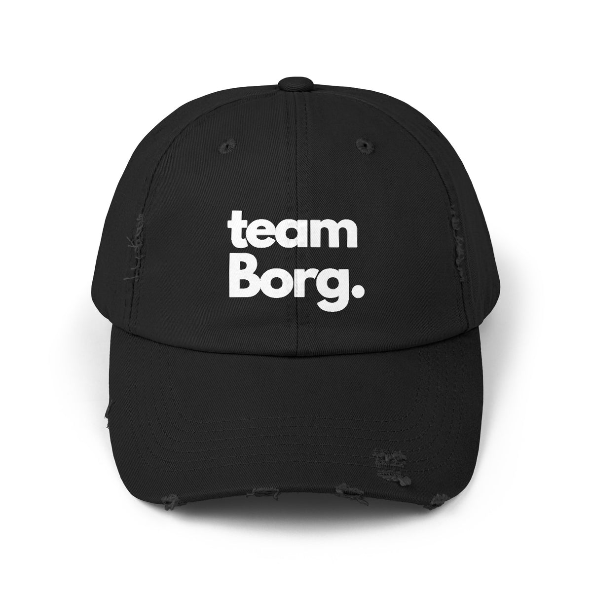 Team Borg Supervillain Cap | Unisex Sci-Fi Distressed Hat