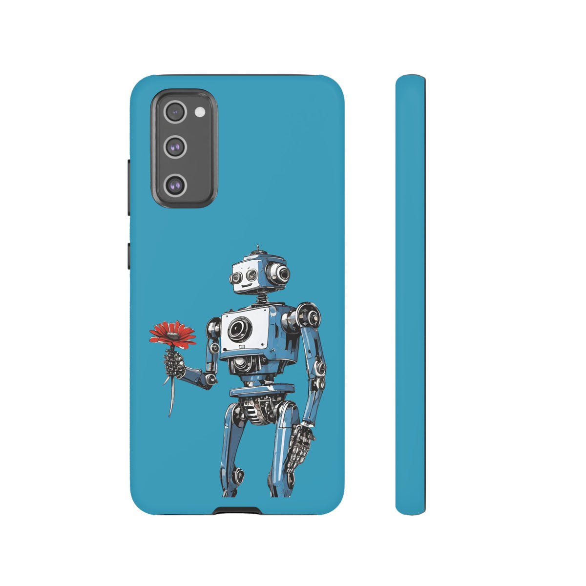 You Never Bring Me Flowers Robot SpaceArt Tough Samsung Galaxy Mobile Cases-welovescifi.net