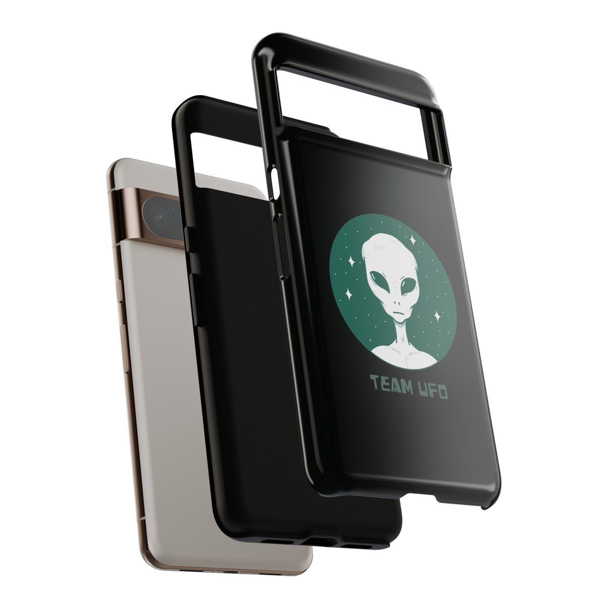 Sci-Fi Google Pixel Cases - Team UFO Mobile Protection
