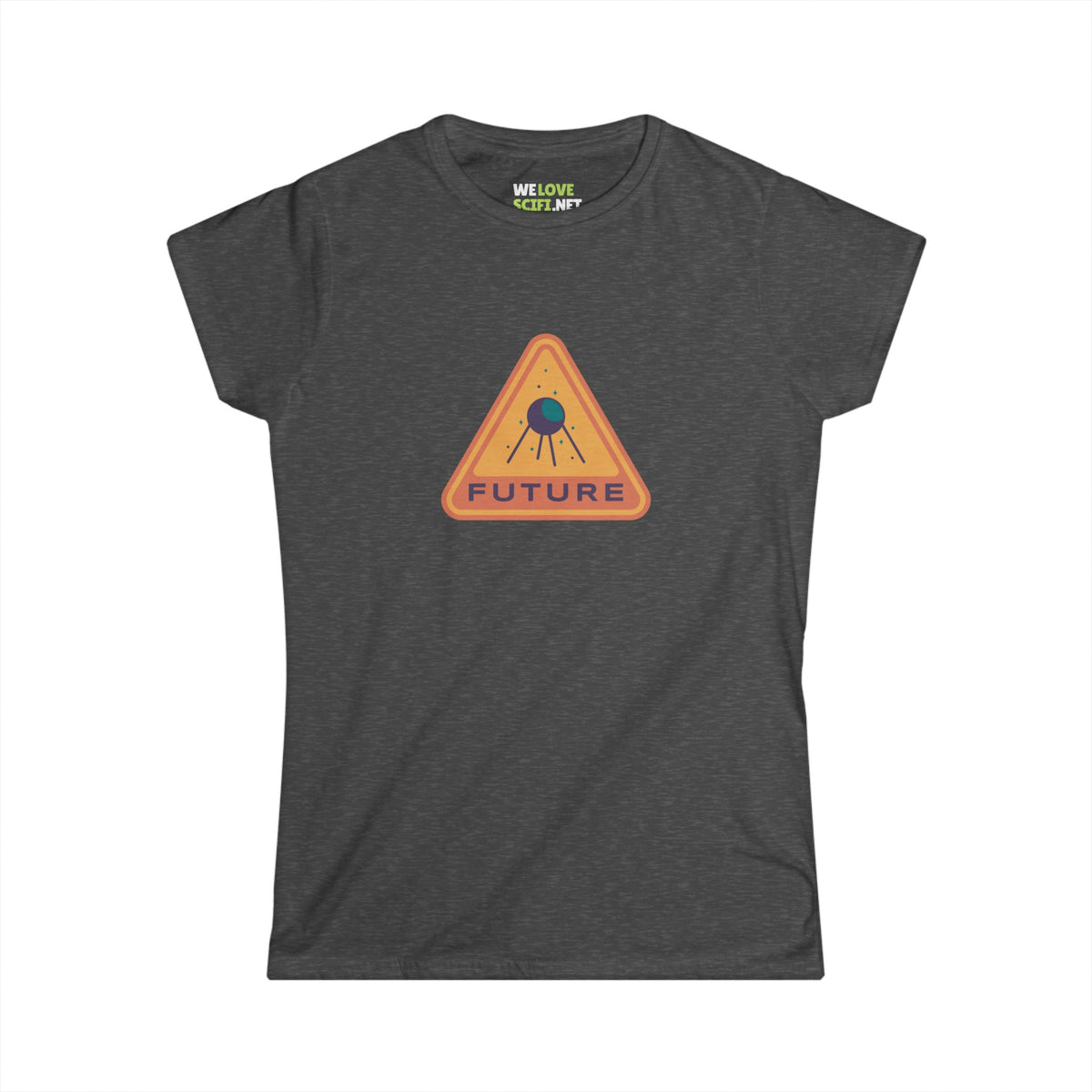 Future Sign Sci-Fi Woman's Tee-welovescifi.net