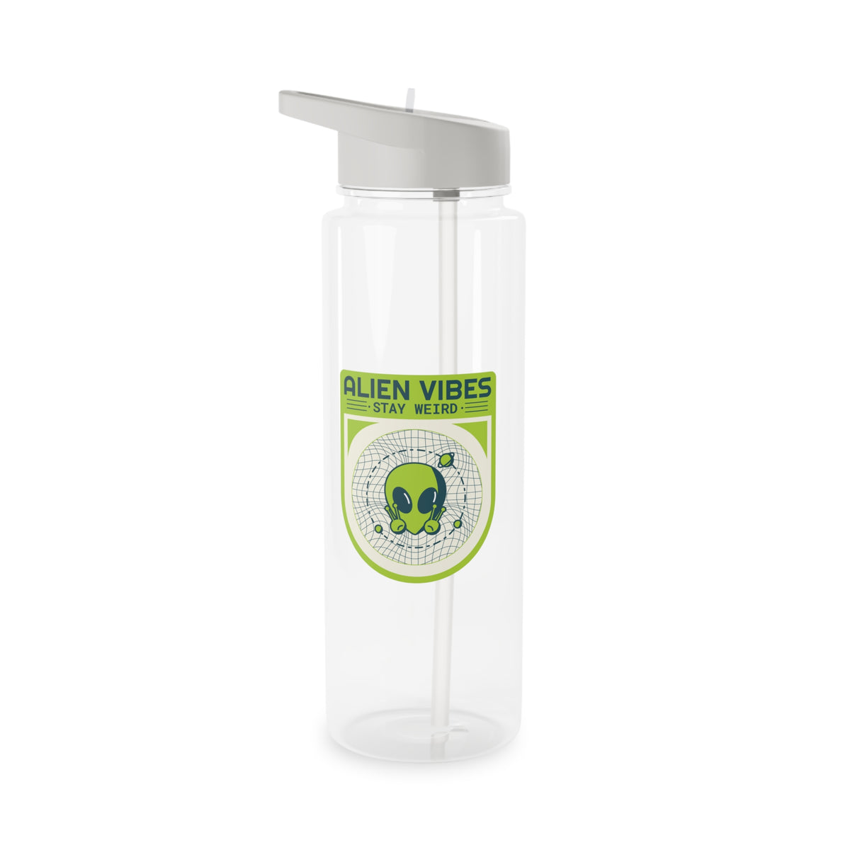 Alien Vibes Sign Tritan Water Bottle-welovescifi.net