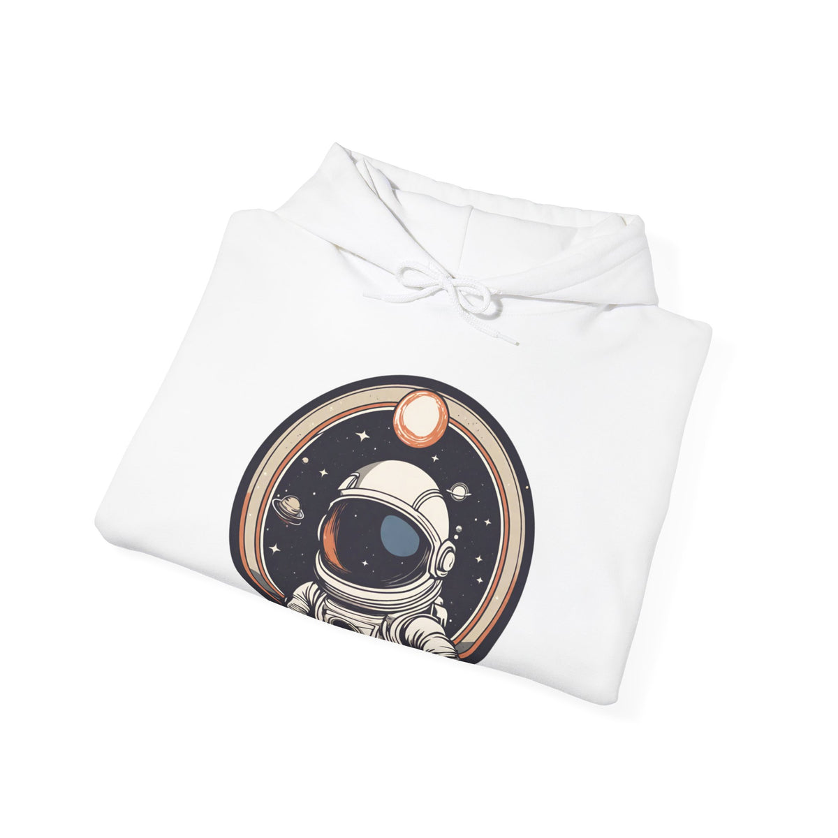 Welcome To Space Age Astronaut Spaceart Sci-Fi Hoodie-welovescifi.net