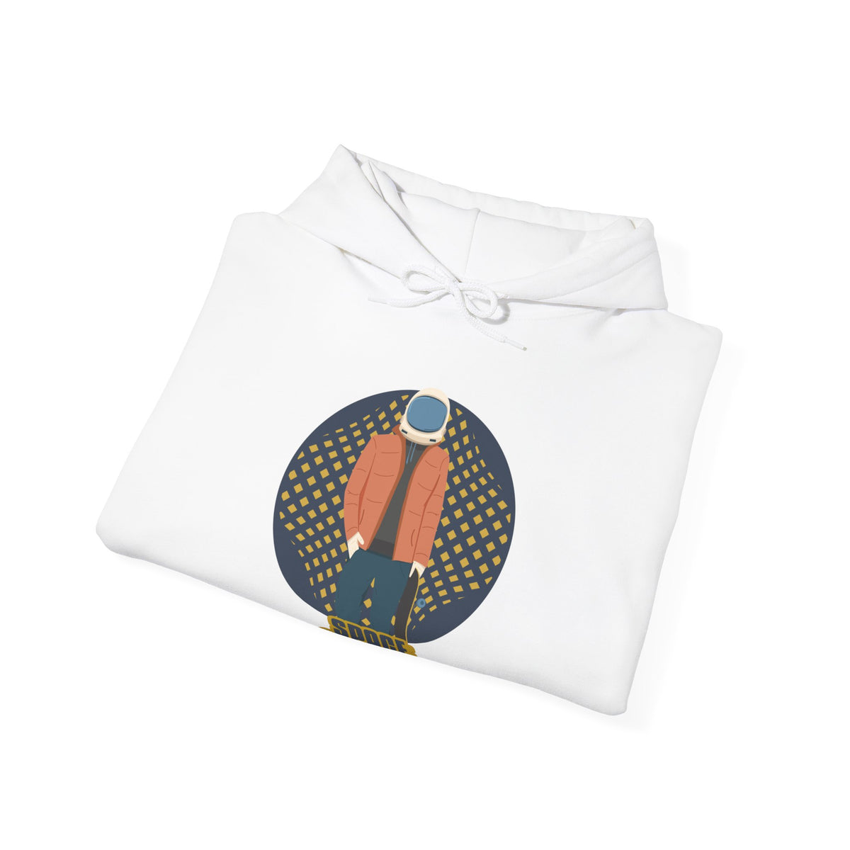 Space Skater Astronaut Hoodie Sci-Fi Style WeLoveSciFi