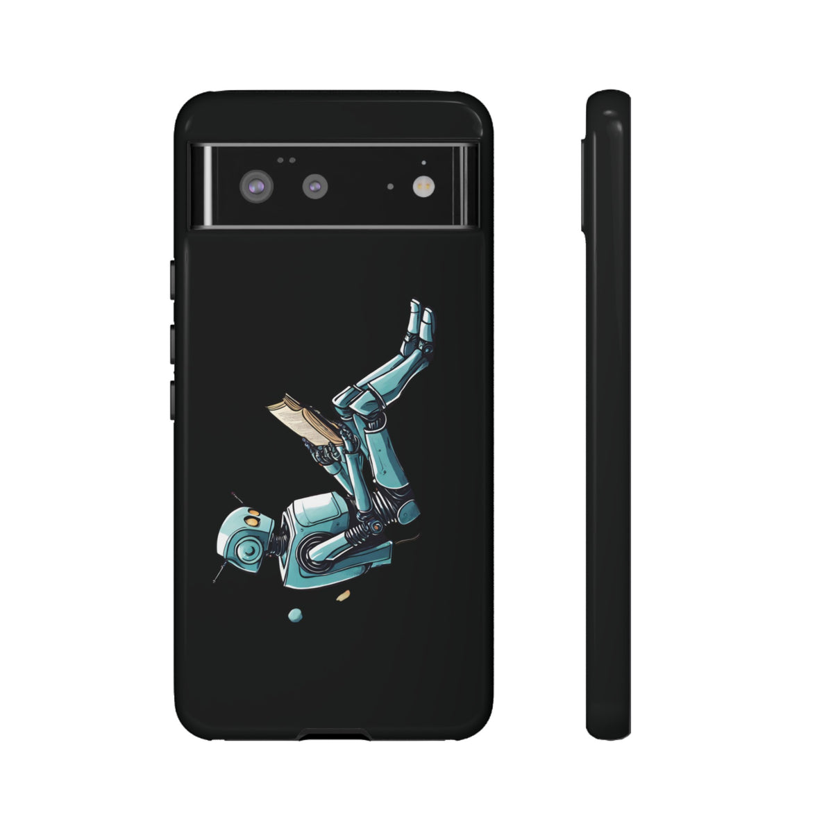 Robot Space Art Mobile Cases | Read Like a Robot