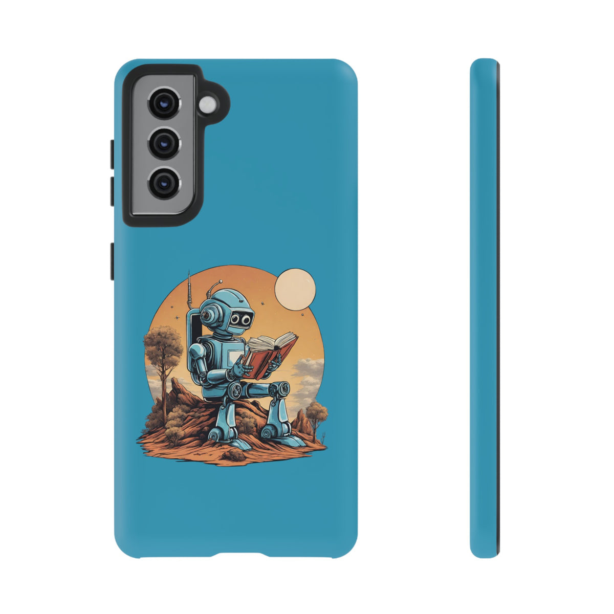 Robot SpaceArt Tough Samsung Galaxy Mobile Cases - We Love