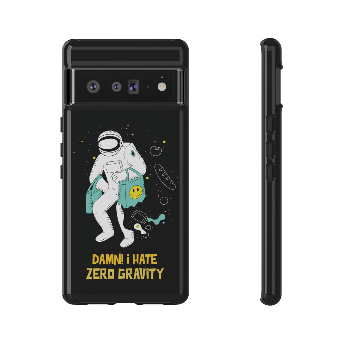 Zero Gravity Funny Astronaut Sci-Fi Tough Google Pixel Mobile Cases-welovescifi.net