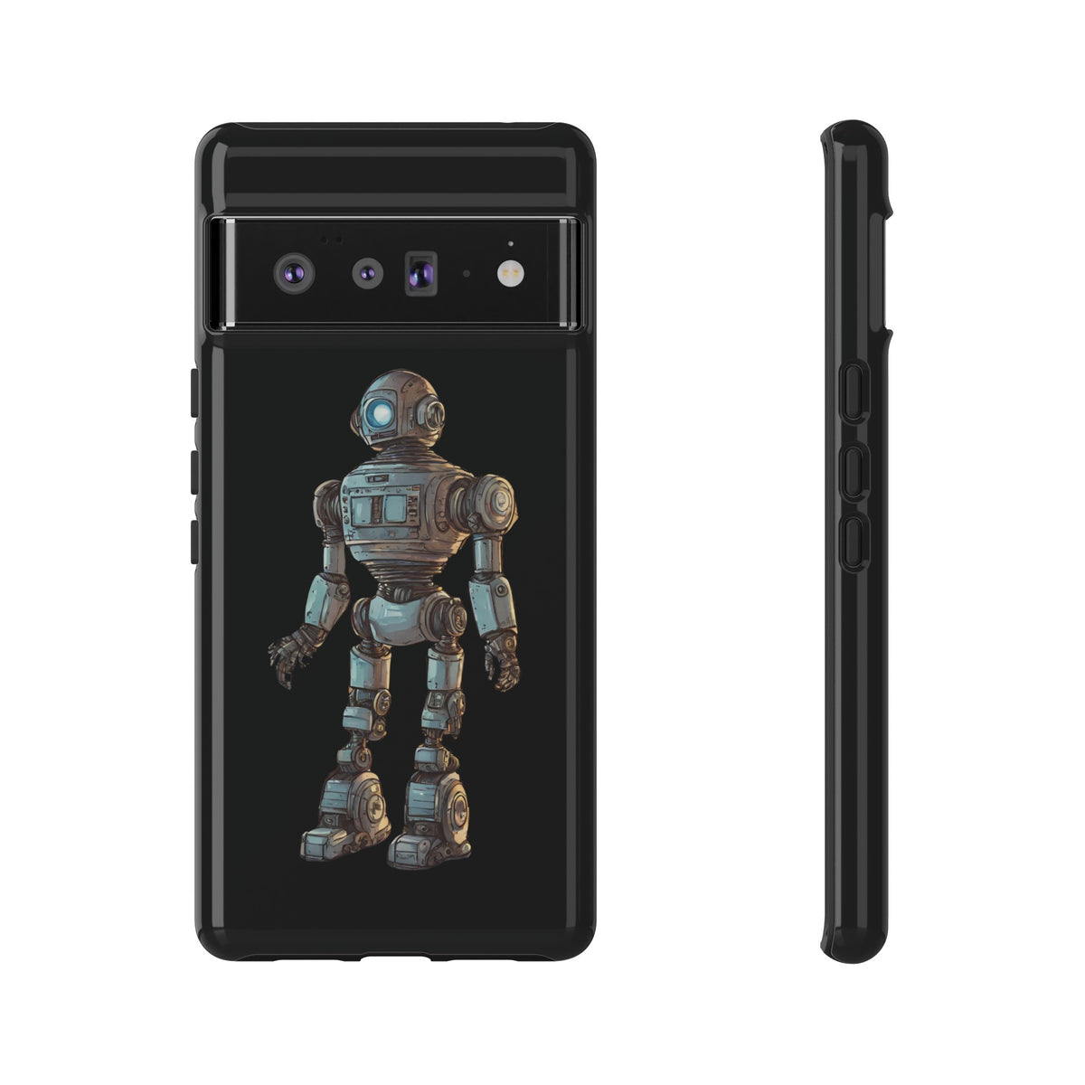 Space Art Robot Pixel Cases Tough Google Pixel Mobile Cases
