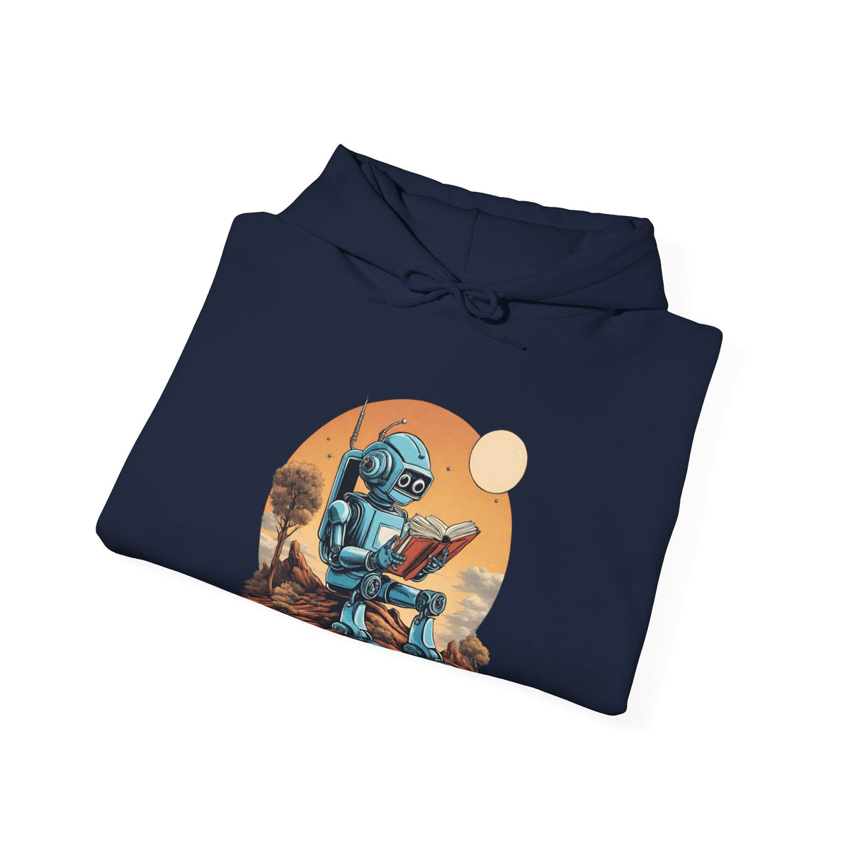 Sci-Fi Hoodie | Learn About Humans Robot Space Art