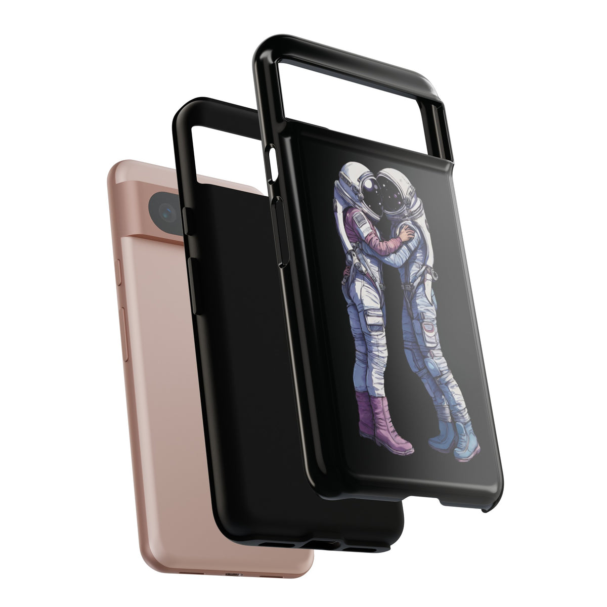 Until Next Time SpaceArt Astronaut Tough Google Pixel Mobile Cases-welovescifi.net