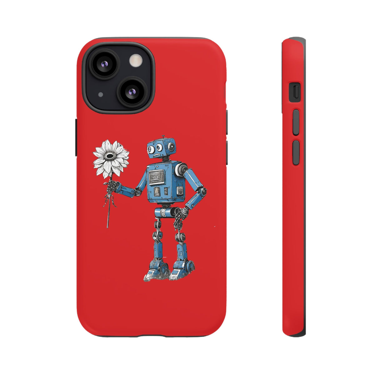 Maybe Baby Robot Spaceart Tough iPhone Mobile Cases
