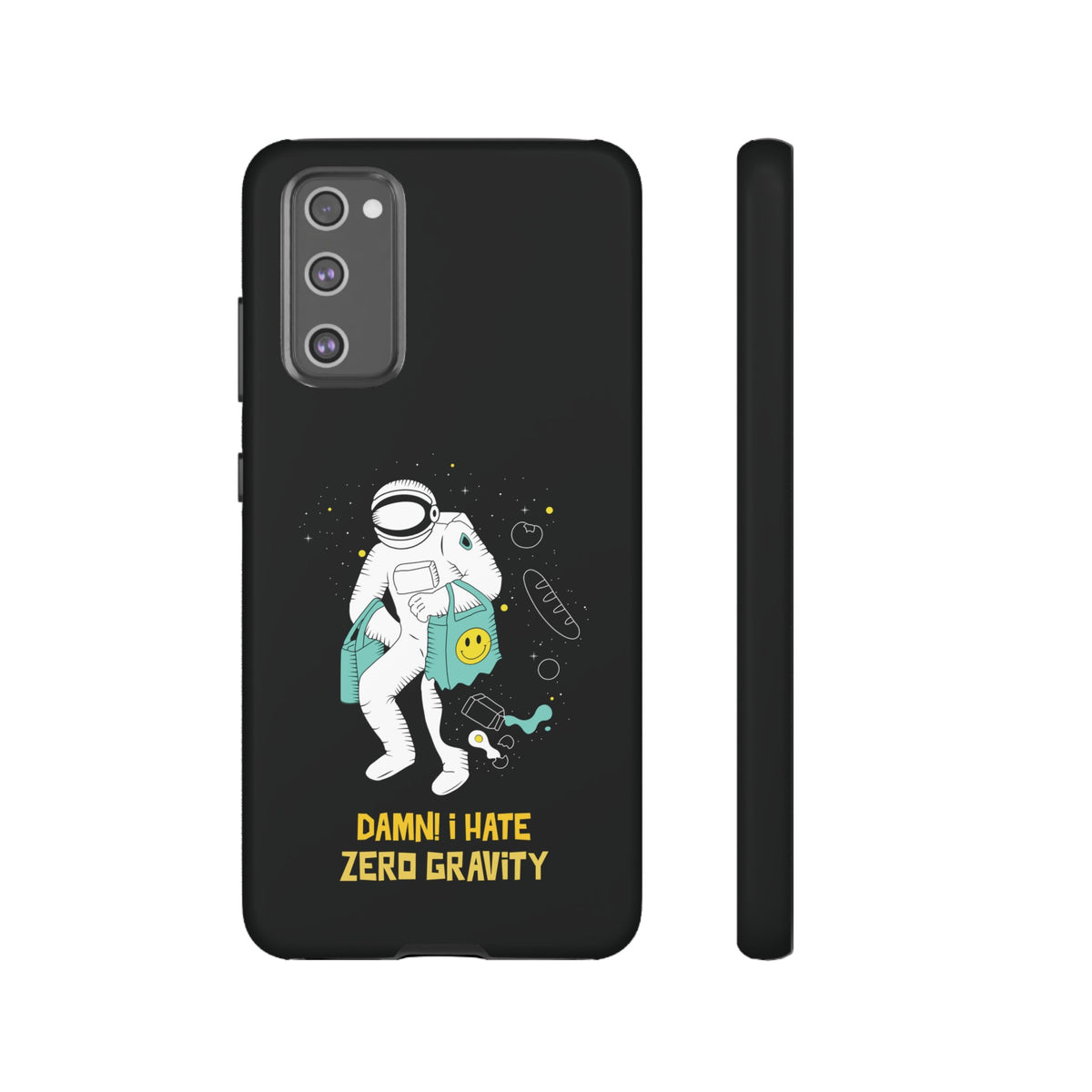 Zero Gravity Funny Astronaut Sci-Fi Tough Samsung Galaxy Mobile Cases-welovescifi.net
