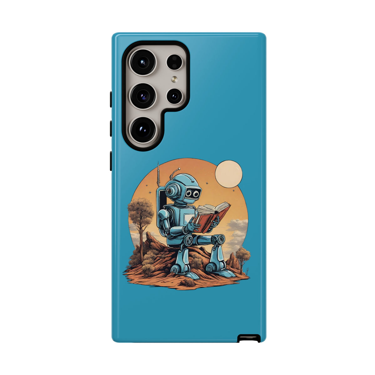 Robot SpaceArt Tough Samsung Galaxy Mobile Cases - We Love