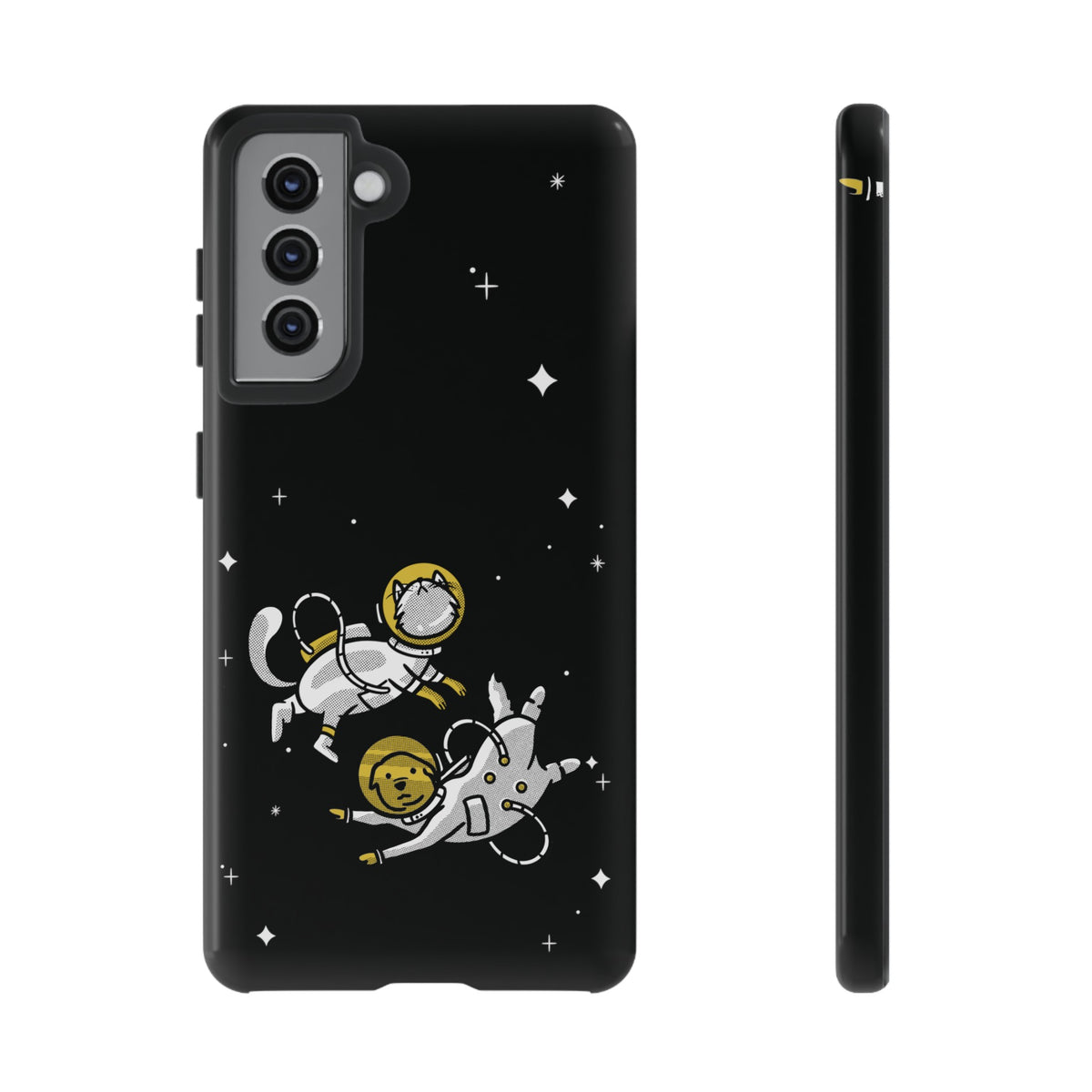 Astronaut Friends Dog Cat Sci-Fi Tough Samsung Galaxy