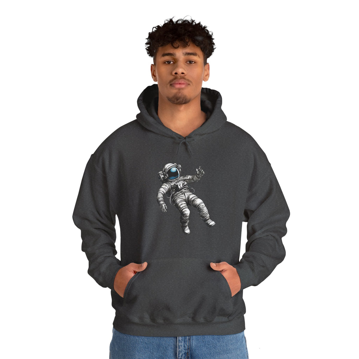 Don't Hold Me Back Astronaut Spaceart Sci-Fi Hoodie