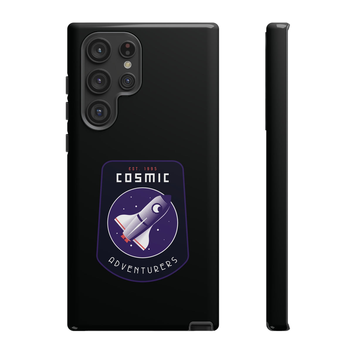 Cosmic Adventurers Sign Sci-Fi Samsung Galaxy Mobile Cases